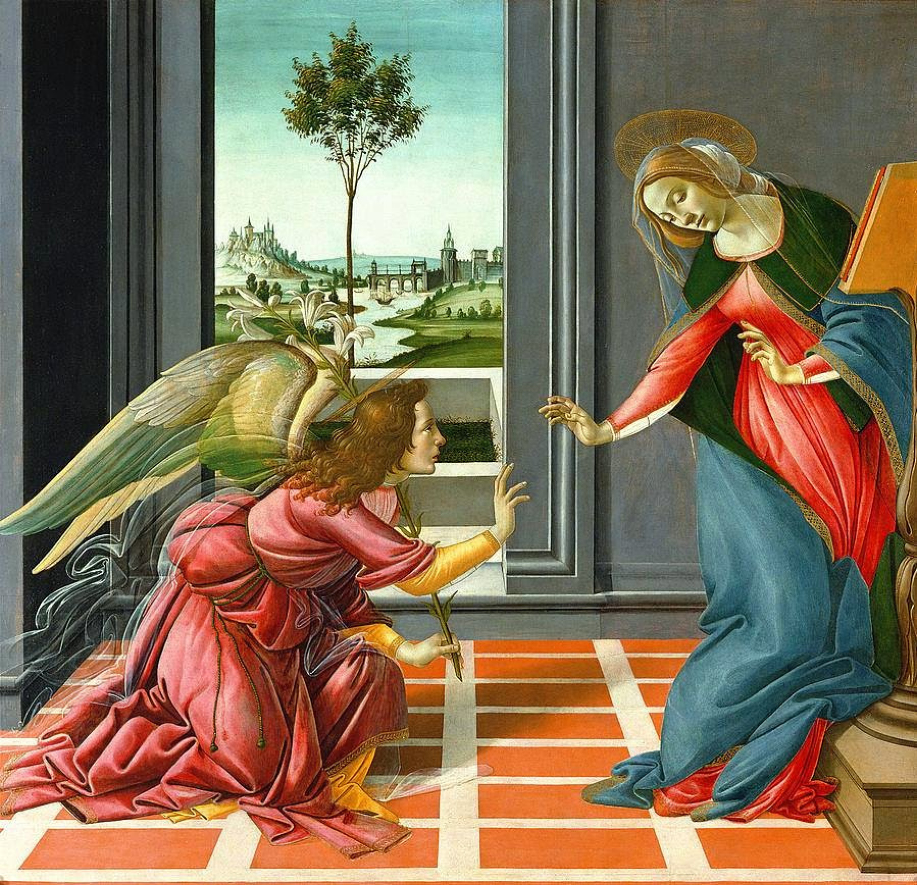Boticelli - Annunciation