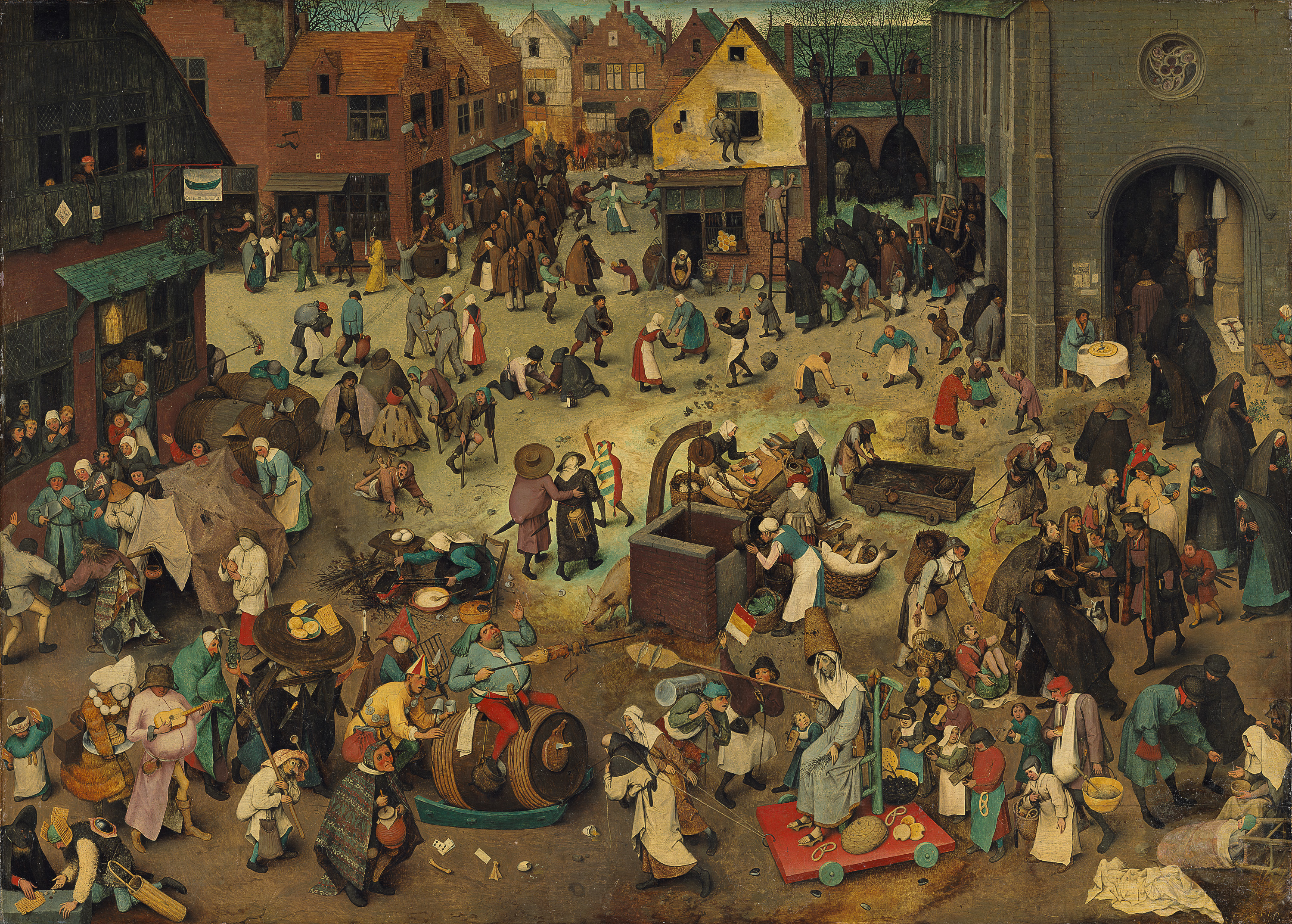 The Fight Between Carnival and Lent